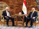 دیدار عباس با رئیس جمهور موقت مصر در قاهره