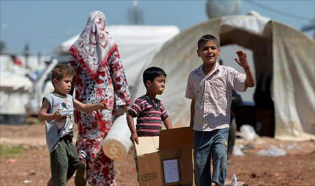 تعداد آوارگان سوری درکشورهای همسایه از 5 میلیون تن فراتر رفت