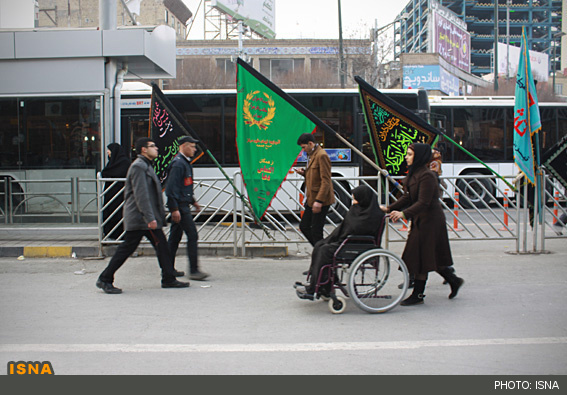 مراسم عزاداری سالروز شهادت حضرت علی ابن موسی الرضا(ع)