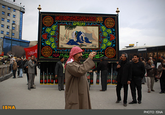 مراسم عزاداری سالروز شهادت حضرت علی ابن موسی الرضا(ع)