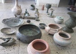 کشف اشیای عتیقه دوره ساسانی در زنجان