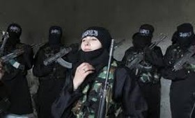 داعش اردوگاه نظامی برای زنان تندرو تاسیس کرد