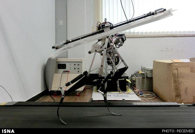 طراحی ربات دونده با الهام از یک دایناسور 