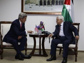آشتی ملی فلسطین، محور رایزنی‌های کری و عباس