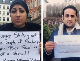 اعتصاب غذای فعالان بحرینی در همبستگی با مردم سوریه