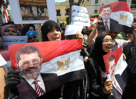تظاهرات دانشجویان سراسر مصر در حمایت از اخوان المسلمین