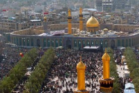 حضور میلیونی زائران حسینی در کربلا به مناسبت اربعین