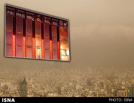 تهران، ناسالم برای گروههای حساس