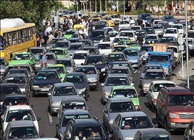 ترافیک سنگین پایتخت در شب یلدا