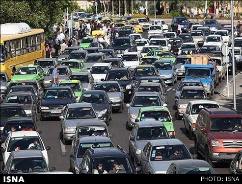 ترافیک نیمه‌سنگین در محورهای زنجان