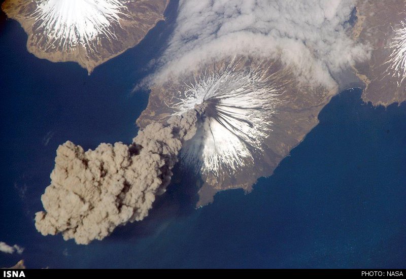 پیش‌بینی فوران آتشفشانی با استفاده از ماهواره‌ها 1