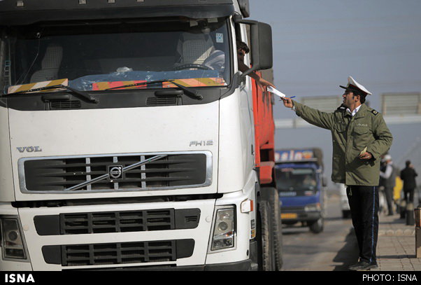 ممنوعیت تردد کامیون‌ها در محور آستارا به اردبیل