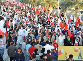 تظاهرات بحرینی‌ها علیه سرکوبگری‌های رژیم آل‌خلیفه