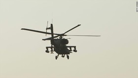 هلی‌کوپترهای آپاچی آمریکا در راه عراق