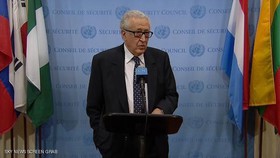 سازمان ملل خبر استعفای اخضر ابراهیمی را تکذیب کرد