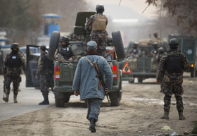 حمله شبه نظامیان طالبان به یک مجتمع خارجی در کابل