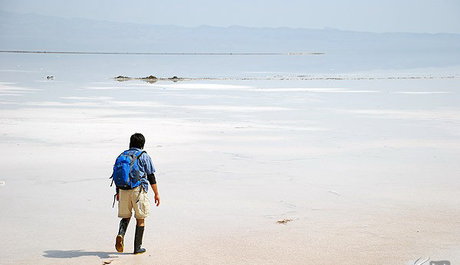 کاهش ۲۲.۵ برابری بارندگی دریاچه نمک در ۵۰ سال گذشته