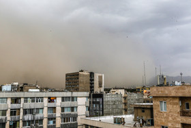 طوفان تهران را درنوردید