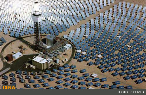 احداث بزرگترین نیروگاه خورشیدی کشور کلید خورد