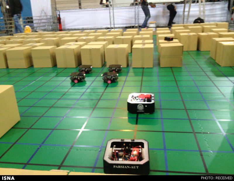 رقابت ربات‌ها در دانشگاه شریف