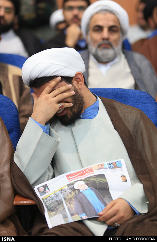  دیدار روحانی با علما، فضلا و طلاب خوزستان