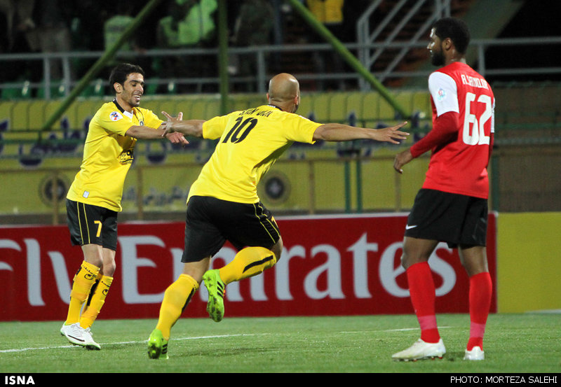 گزارش تصویری دیدار سپاهان و الاهلی امارات (لیگ قهرمانان آسیا 2014)