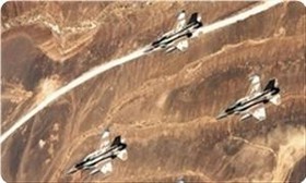 کشته شدن 6 نظامی ارتش مصر در حمله جنگنده های اسرائیل به مرزهای مصر و غزه