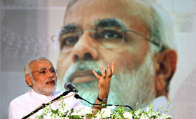مراسم تحلیف نخست‌وزیر جدید هند