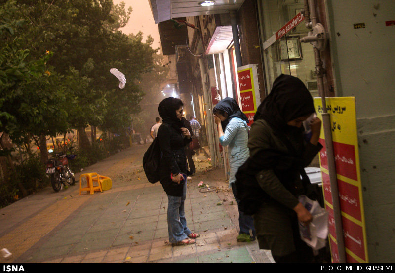  بازتاب طوفان تهران در رسانه های جهان + تصاویر