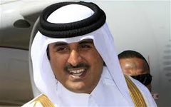 امیر قطر خواستار لغو محاصره غزه و توقف شهرک‌سازی‌ها شد