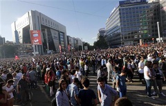تظاهرات گسترده کردها علیه اردوغان