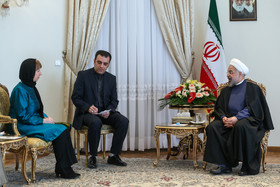 روحانی در دیدار اشتون:تصمیم دولت تعامل سازنده بر مبنای منافع مشترک با اروپاست