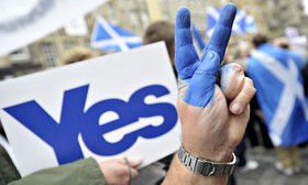 حمایت‌ها از استقلال اسکاتلند در حال افزایش است