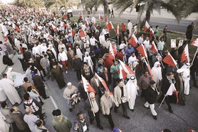 تظاهرات گسترده بحرینی‌ها در اعتراض به اقدامات نظام آل خلیفه