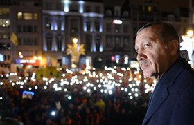 اثاث کشی اردوغان به کاخ جدید