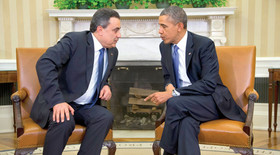دیدار نخست وزیر تونس با اوباما در واشنگتن