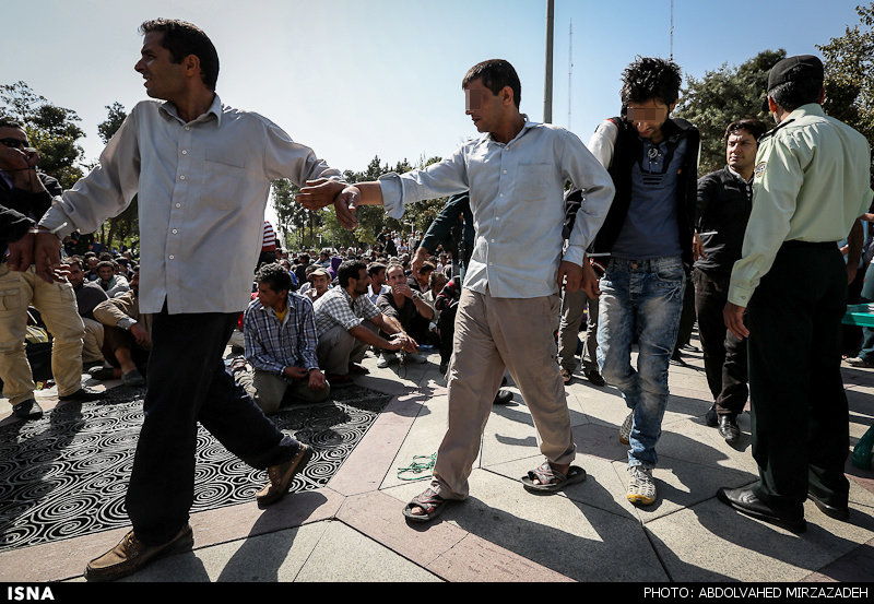 دستگیری 10 راهزن خشن پایتخت+عکس