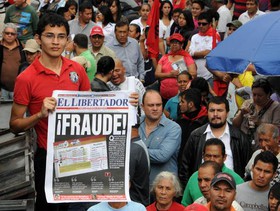 تظاهرات هندوراسی‌ها علیه رییس جمهور
