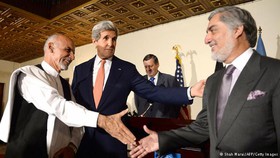 امضای توافقنامه تشکیل دولت وحدت ملی در افغانستان