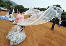 پخش هزاران اعلامیه علیه پیونگ‌یانگ در مرز دو کره