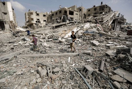 غزه یک ماه پس از جنگ به روایت تصویر
