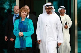 دیدار کاترین اشتون با وزیر خارجه کویت