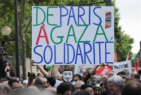 پاریس تظاهرات حمایت از غزه را ممنوع کرد