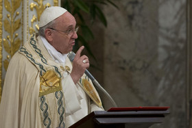 پاپ فرانسیس از سرگیری مذاکرات صلح میان فلسطین و اسرائیل را خواستار شد