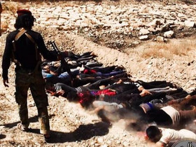انتشار تصاویر اعدام دسته‌جمعی از سوی داعش در عراق
