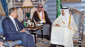 دیدار لاوروف با 2 شاهزاده عربستانی در جده