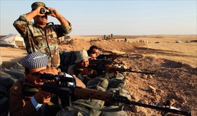 کشته شدن 160 داعشی توسط پیشمرگ‌ها در 24 ساعت گذشته