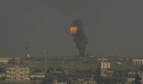 چهار زخمی در حمله جنگنده‌های صهیونیستی به پایگاه آموزشی حماس در غزه