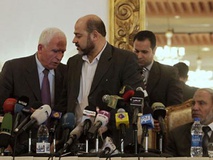 دیدار هیات‌های فتح و حماس در بیروت و نگرانی مقامات تل‌آویو