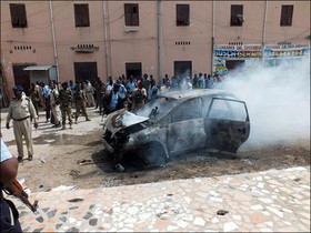 انفجار خودروی بمب‌گذاری شده در موگادیشو 7 کشته برجاز گذاشت